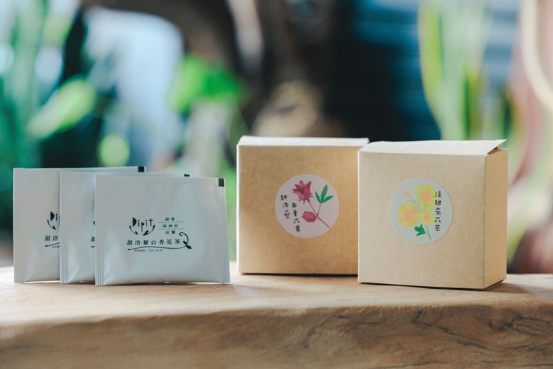 【pahanhan工坊】復興花草茶 清甜菊花茶 - 茶葉/茶包/水果茶 - 其他材質 灰色