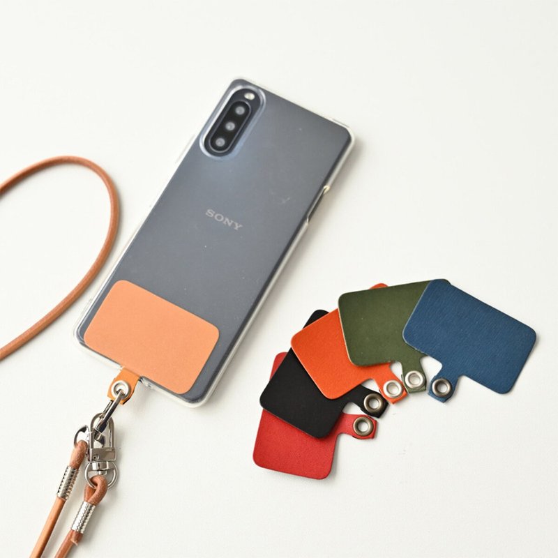 多機種対応 【 栃木レザー ストラップホルダー 】 スマホショルダー 4mm丸紐 本革 アウトドア メンズ プレゼント ギフト 父の日 CF04M - 手機配件 - 真皮 咖啡色