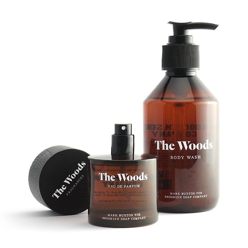 The Woods 紳士沐浴精香水組 by Brooklyn Soap Company - 男性保養/清潔/修容工具 - 植物．花 