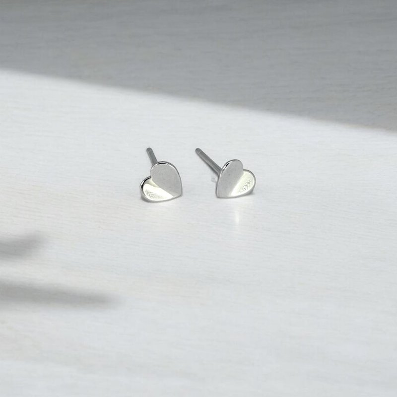 925 sterling silver| Matching love_earrings - ต่างหู - เครื่องประดับ 