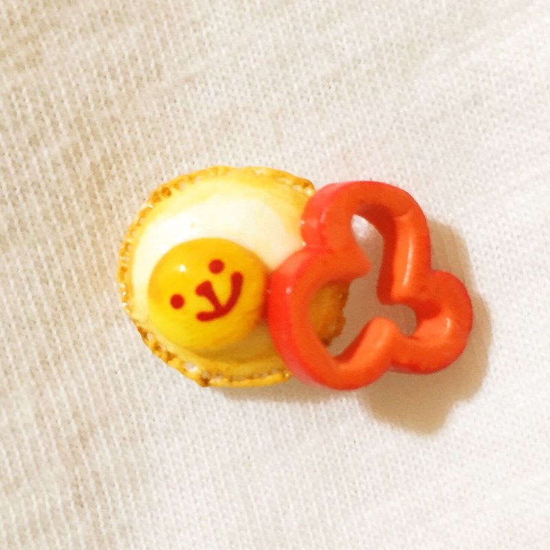 Not picky eaters series vegetable earrings (can be changed to Clip-On type) ((Randomly send a mysterious gift for over 600)) - Earrings & Clip-ons - Clay Multicolor
