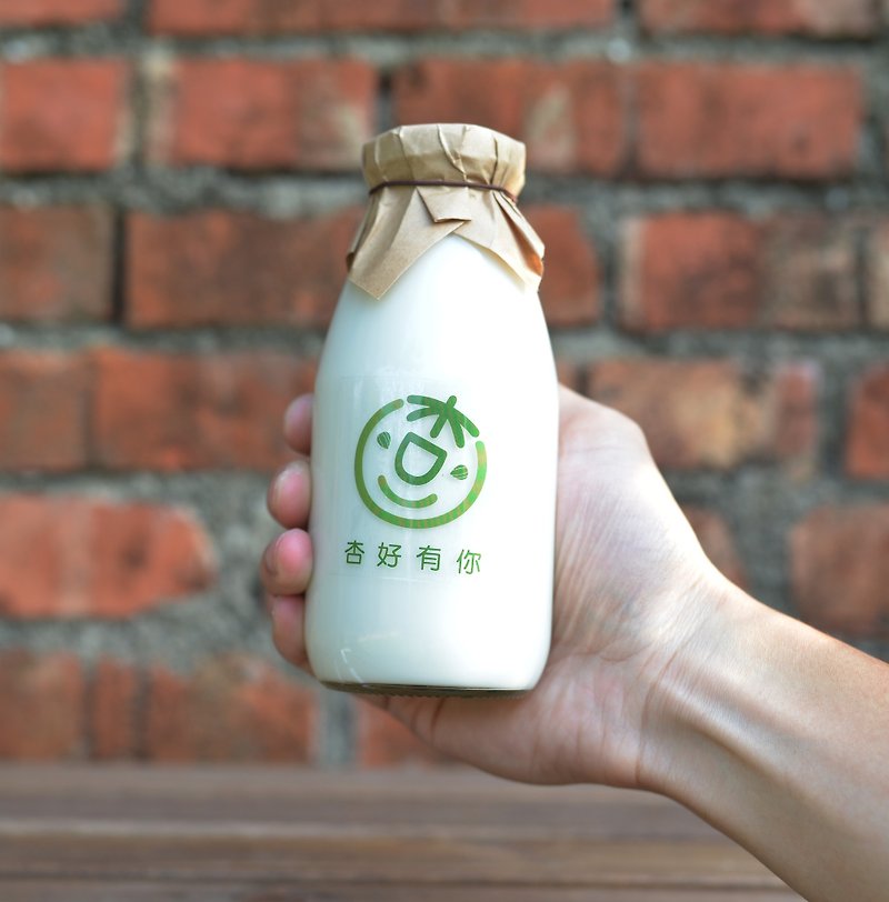 Hand-made original almond tea in glass bottle - Other - Glass 