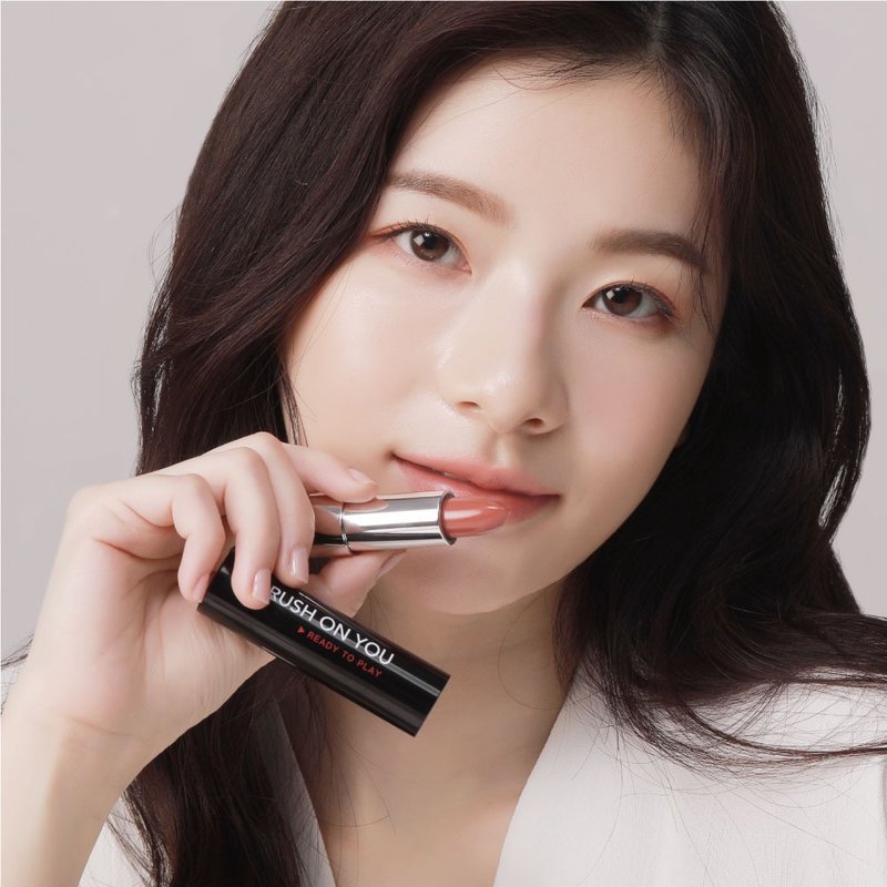 CRUSH ON YOU Semi Matte Creamy Lipstick 331 Forevermore - ลิปสติก/บลัชออน - วัสดุอื่นๆ สึชมพู