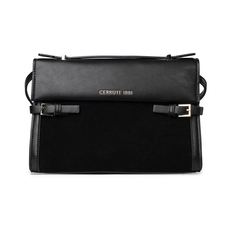 Limited edition 20% off top quality calfskin women's handbag side bag shoulder bag brand new counter display - Messenger Bags & Sling Bags - Genuine Leather Black