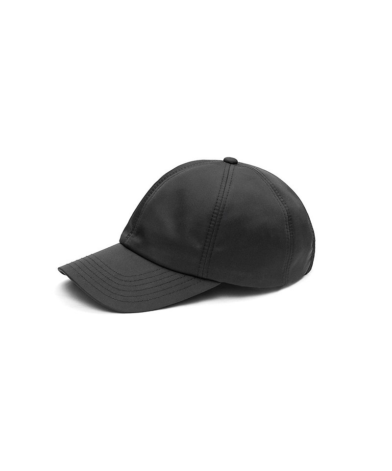 RECOVERY PET Satin Soft Ball Cap - หมวก - เส้นใยสังเคราะห์ สีดำ