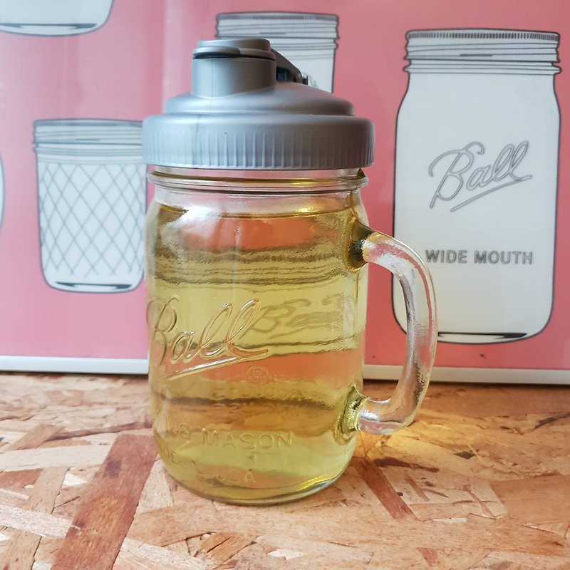 reCAP POUR wide mouth beverage cup lid 24oz wide mouth mug set - กระติกน้ำ - แก้ว 