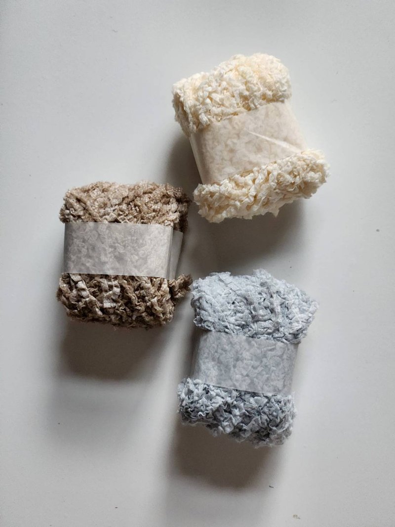 手染め紗線 - 編み物/刺繍/羊毛フェルト/裁縫 - その他の化学繊維 多色