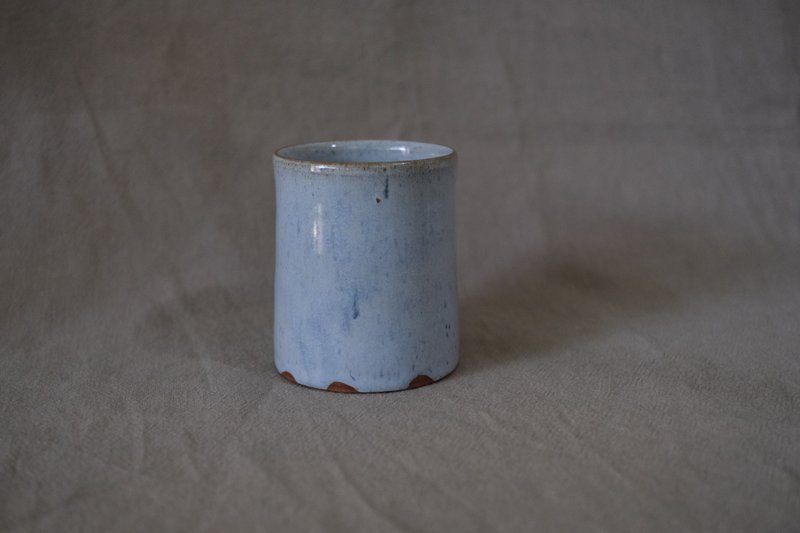 淡藍- 握杯、茶杯 - 茶壺/茶杯/茶具 - 陶 