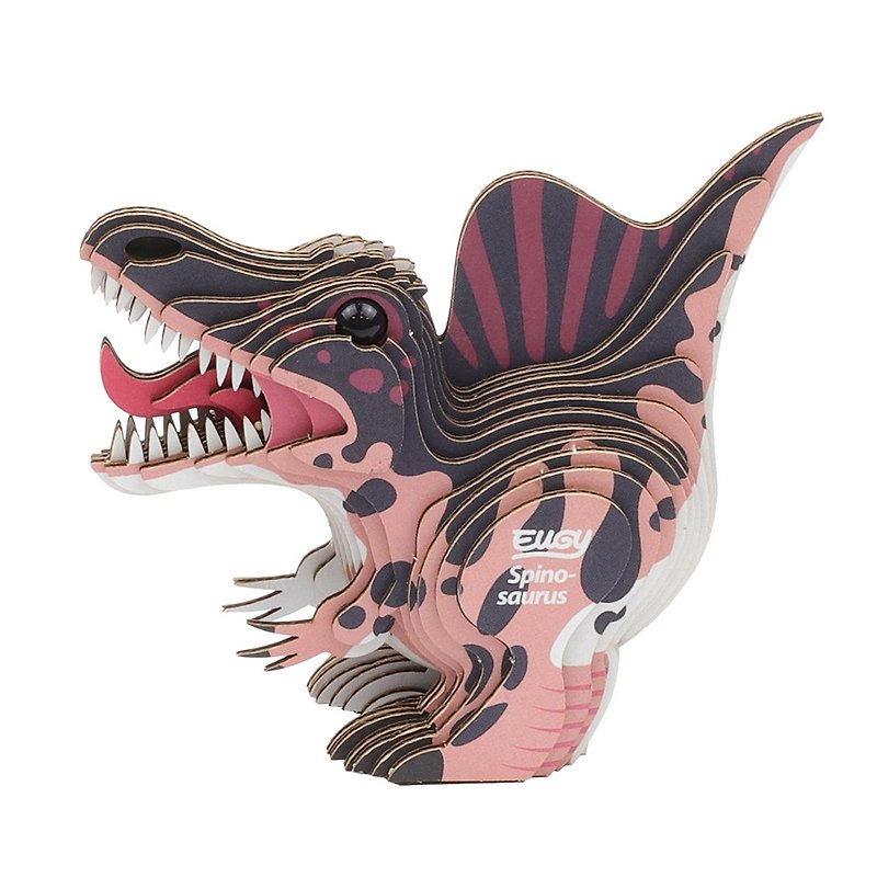 EUGY 3D Cardboard Puzzle - Spinosaurus Dinosaur Model Creative Toy Design Doll - Board Games & Toys - Paper 