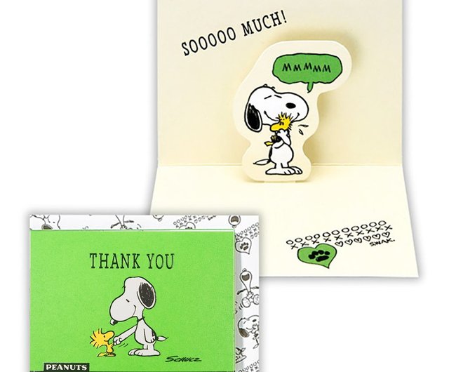 Fei Fei Thank You Very Much Hallmark Snoopy 3d Mini Card Jp Unlimited Thanks ショップ Hallmarkcards カード はがき Pinkoi