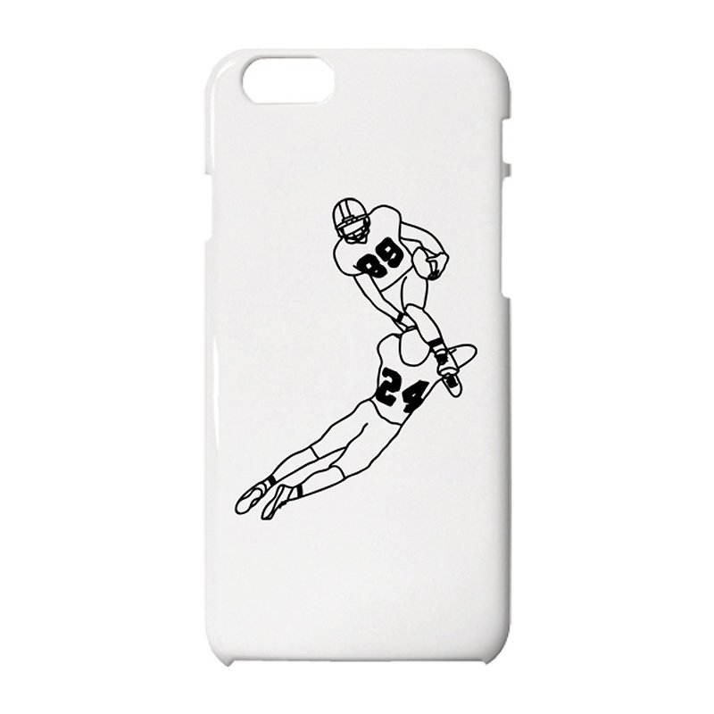 American Football iPhone case - เคส/ซองมือถือ - พลาสติก ขาว