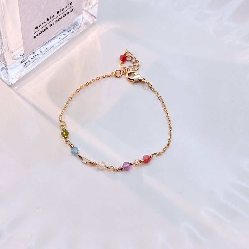 糖果序曲 / 手作天然石珍珠飾品 - 手鍊/手環 - 水晶 