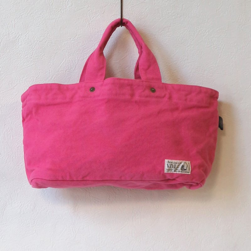 Buggy Bag - Cherry [2024 Spring/Summer Color] (VC-43) - กระเป๋าถือ - ผ้าฝ้าย/ผ้าลินิน สึชมพู