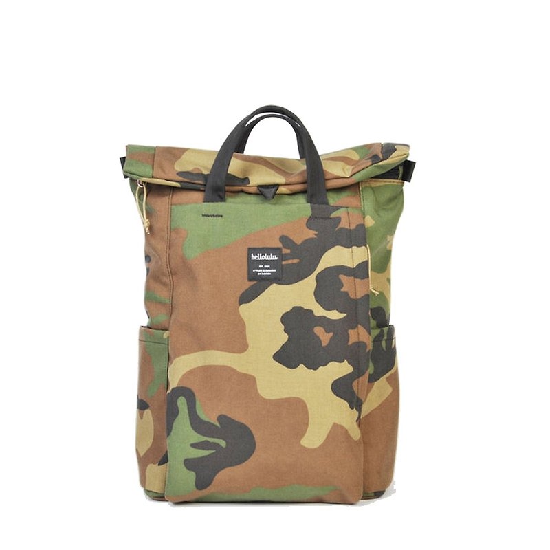hellolulu TATE Multifunctional Design Backpack-Camouflage - กระเป๋าเป้สะพายหลัง - เส้นใยสังเคราะห์ หลากหลายสี
