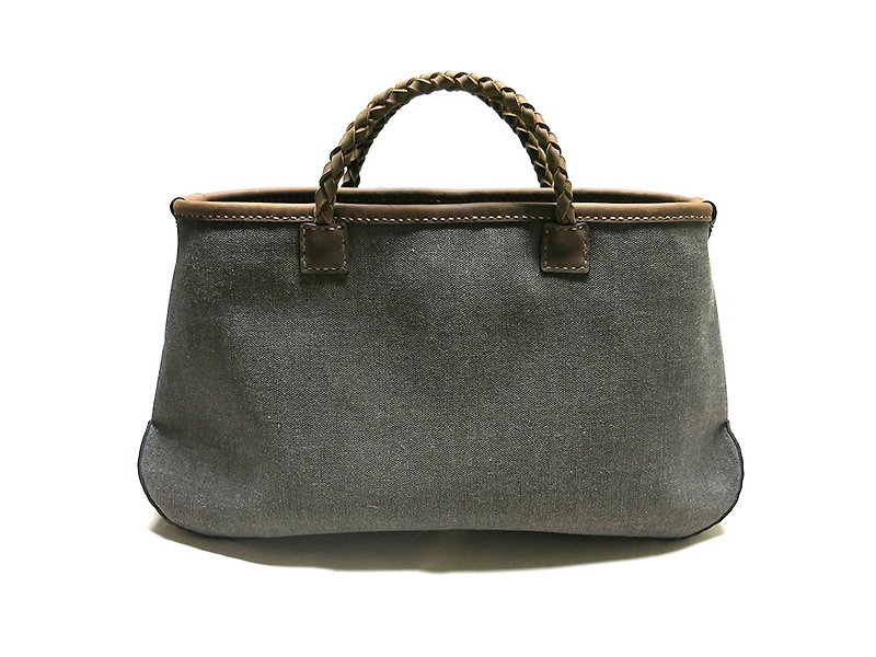 Gondolaa ~ L - Messenger Bags & Sling Bags - Cotton & Hemp Gray
