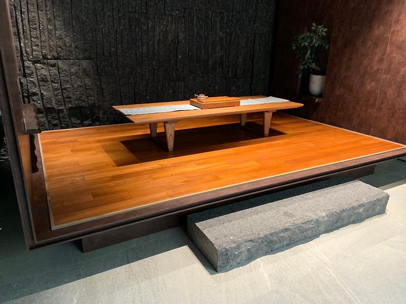 禅の森カスタムアッシュウッドテーブル
