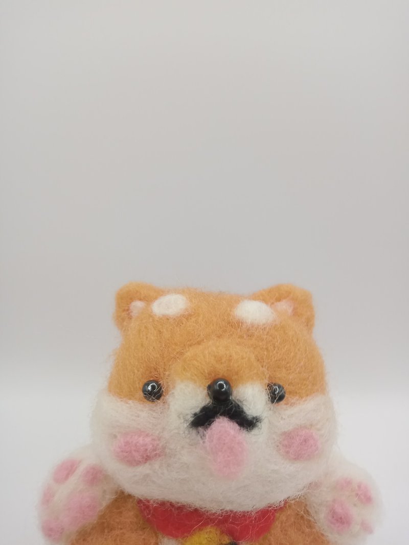 I'm Shiba with Love Fart Felt Wool Gift for Bestie Gift Swap Gift Children's Day - Charms - Wool 