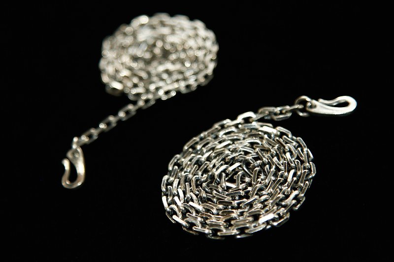 【Additional purchase】Sterling silver chain necklace - Necklaces - Sterling Silver Silver