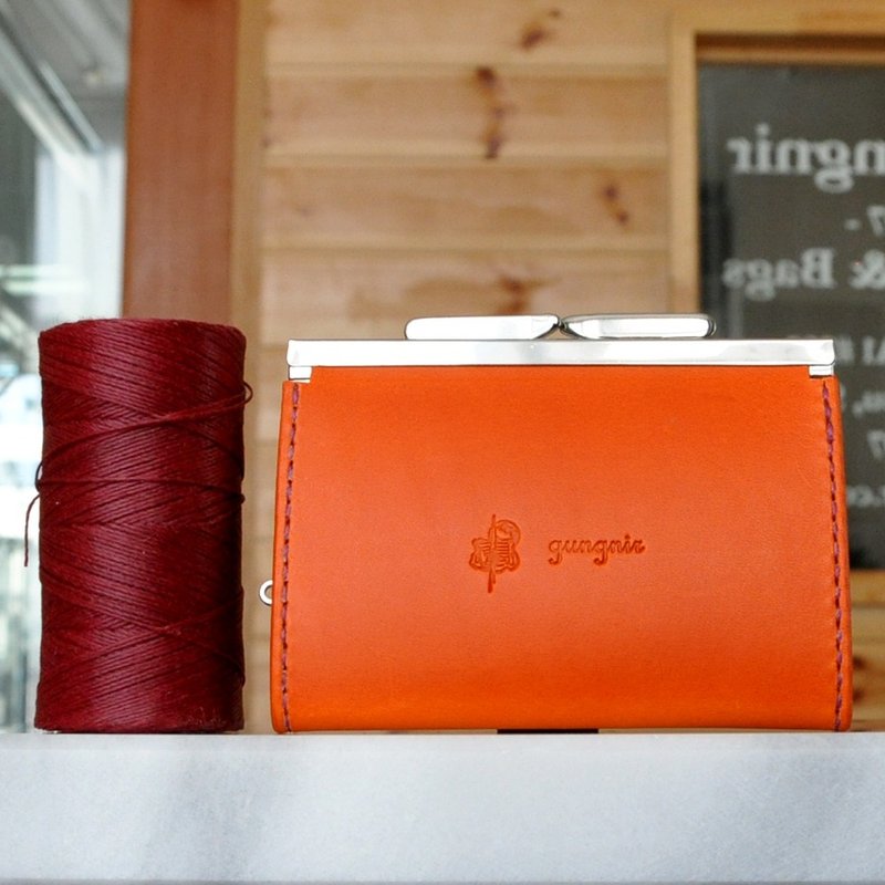 Gamaguchi Coin Case No.4 Buttero - Coin Purses - Genuine Leather 