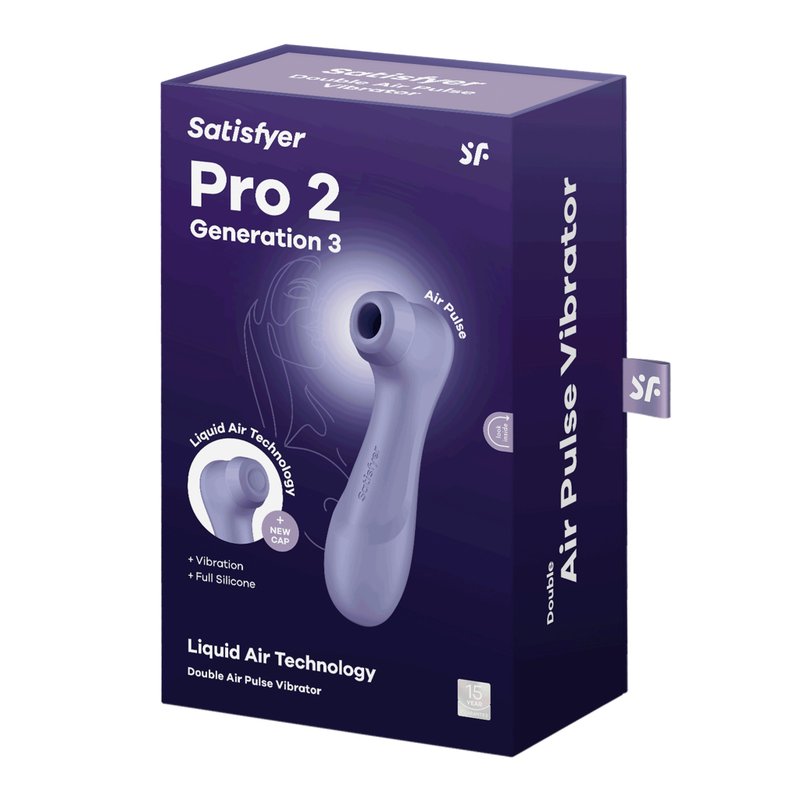 Pro 2 Generation 3 Clitoral Suction Device - Adult Products - Silicone Multicolor