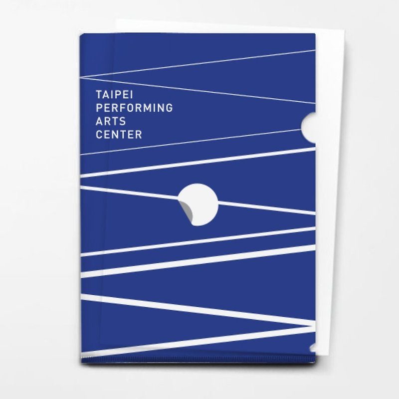 TPAC Design File Folder (blue) - แฟ้ม - กระดาษ สีน้ำเงิน