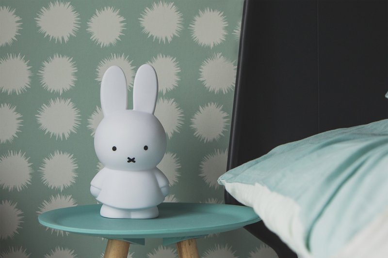 Miffy 米菲兔經典款公仔存錢筒-大號 白色 - 存錢筒 - 其他材質 多色