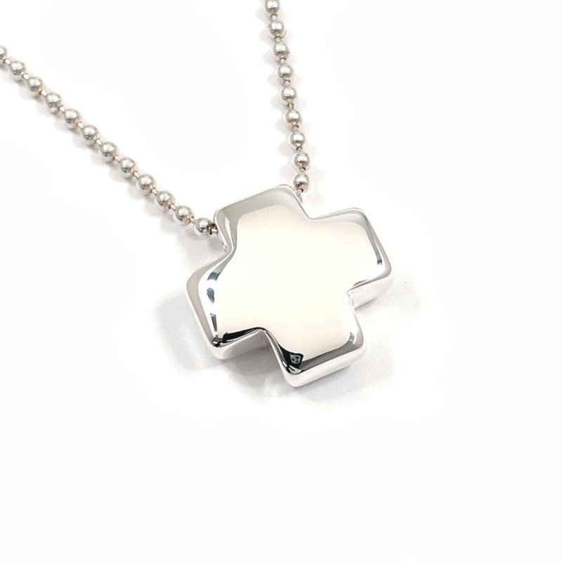 【日本直送 中古美品】ティファニー TIFFANY&Co. ネックレス ローマン クロス シルバー925 新品仕上げ済み アクセサリー - 項鍊 - 純銀 銀色