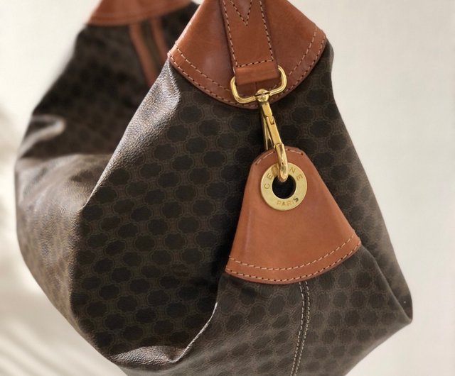 日本直送 名牌中古包 】CELINE セリーヌ マカダム サイド