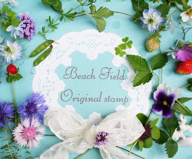 LINさま専用商品 - Shop Beach Field Stamp Stamps & Stamp Pads - Pinkoi