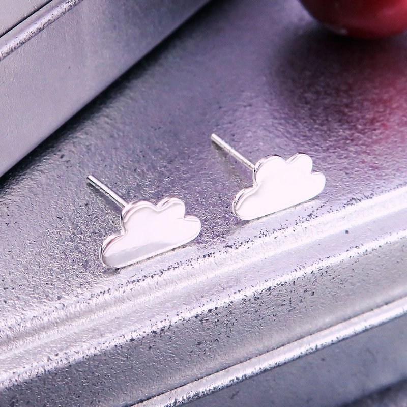 Earrings Cloud 925 Silver Earrings - Earrings & Clip-ons - Sterling Silver Silver