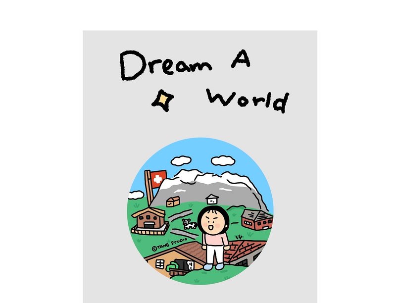 【唐小糖】Dream A World旅行系列徽章 馬口鐵徽章 可愛徽章 - 紙膠帶/和紙/PET - 其他材質 多色