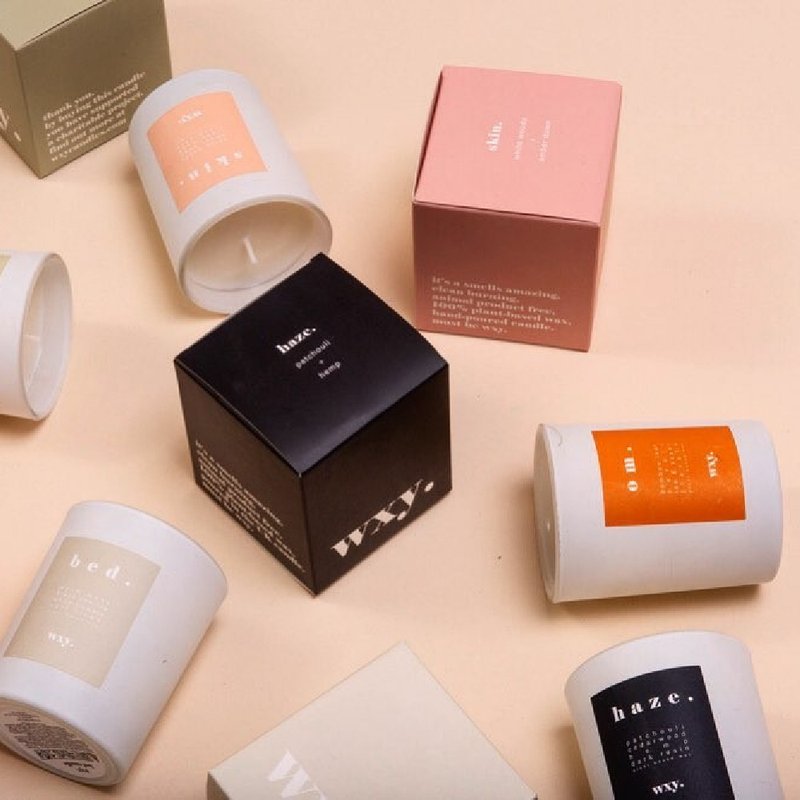 【Sale】wxy Candle - เทียน/เชิงเทียน - แก้ว สีดำ