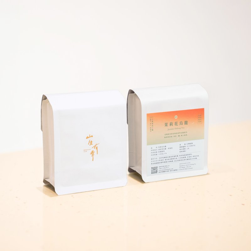 【茉莉花 烏龍】台灣原葉立體袋茶 30入 補充包 2份組 - 茶葉/茶包/水果茶 - 新鮮食材 綠色