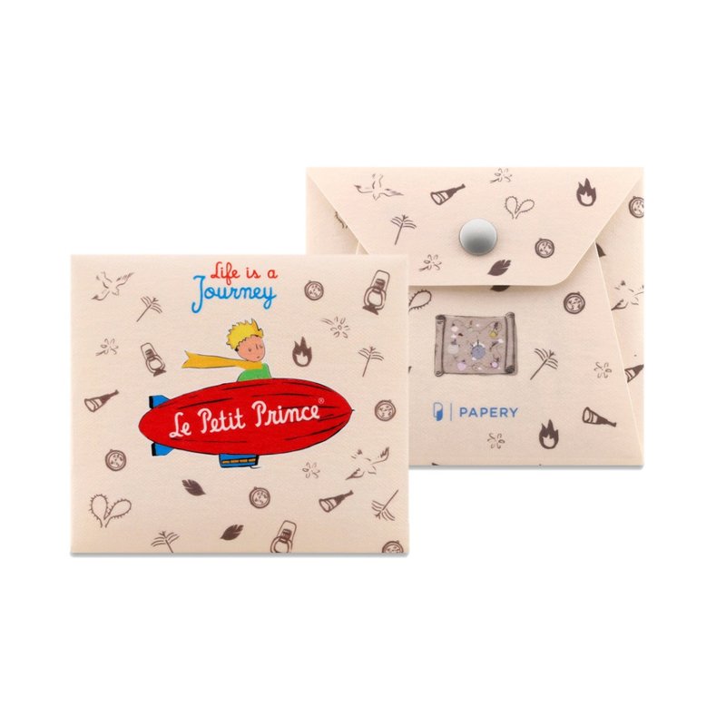 客製化禮物 MASKfolio S 口罩套 小王子 - Airship - 口罩/口罩收納套 - 紙 