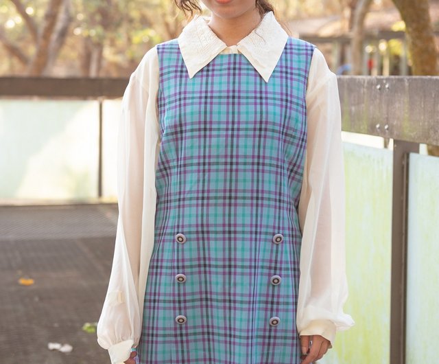 sweater vest and dress
