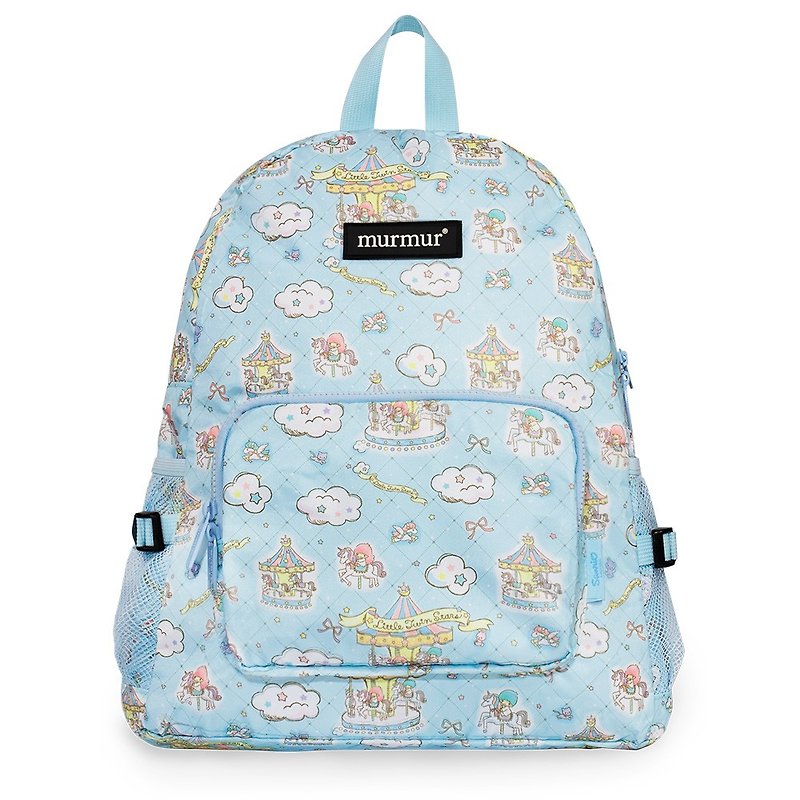 Murmur Travel Storage Backpack | Gemini Carousel - Backpacks - Polyester Blue
