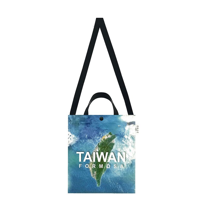 サニーバッグ-台湾を発見-カレッジウィンドサイドバックパック - トート・ハンドバッグ - その他の素材 ブルー