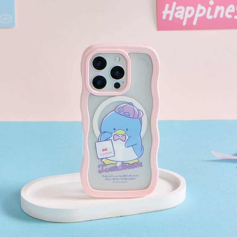 三麗鷗男團山姆企鵝購物趣雲朵波波MagSafe iPhone手機殼 - 手機殼/手機套 - 塑膠 多色