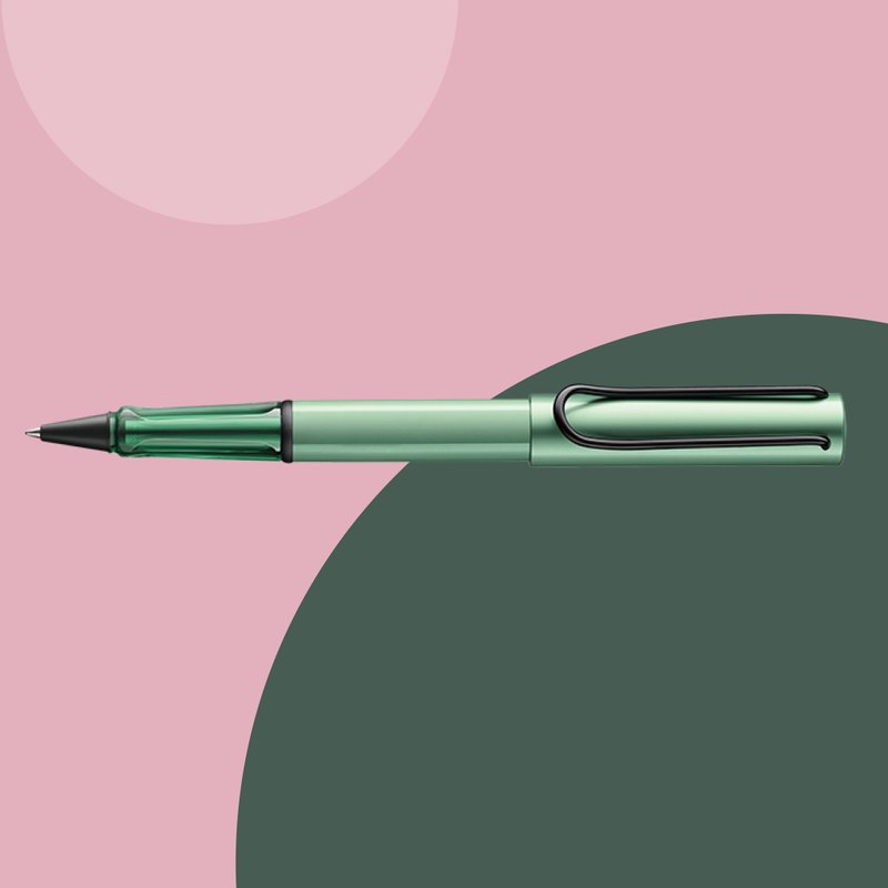 [Thunder Engraved Letters] LAMY ballpoint pen limited edition/AL star 2024 - Autumn Green - Rollerball Pens - Aluminum Alloy Green