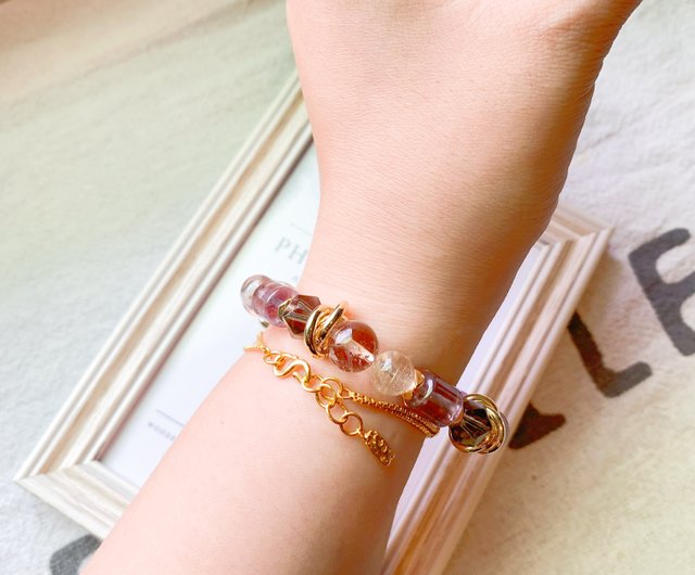 tea crystal bracelet