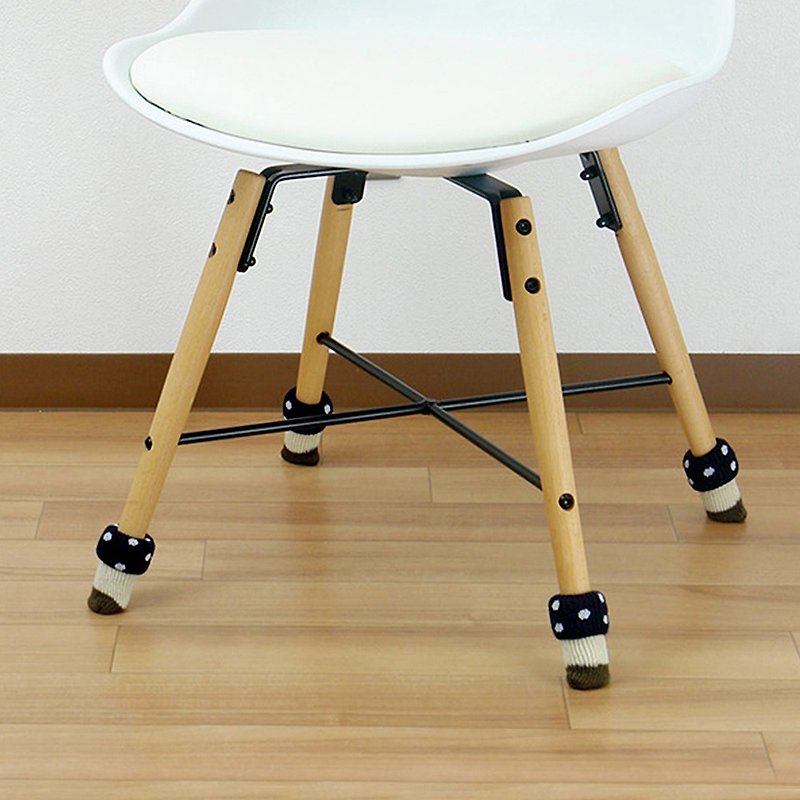 日本 TOYO CASE きのこ型編み 風切り音低減 傷つきにくいテーブル・椅子フットカバー 12色 4色 オプション - その他 - ポリエステル ブルー