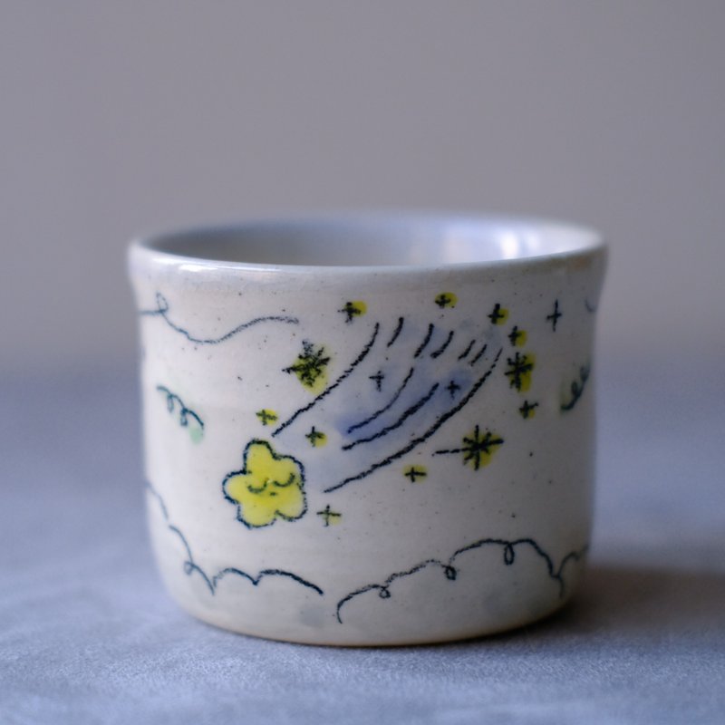 Suànn-Sian . 星空流星茶杯 - 茶壺/茶杯/茶具 - 陶 