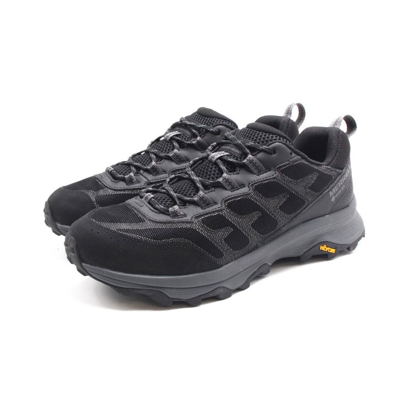 MERRELL MOAB SPEED XTR GTX waterproof hiking shoes for men - black and gray - รองเท้าวิ่งผู้ชาย - วัสดุกันนำ้ 