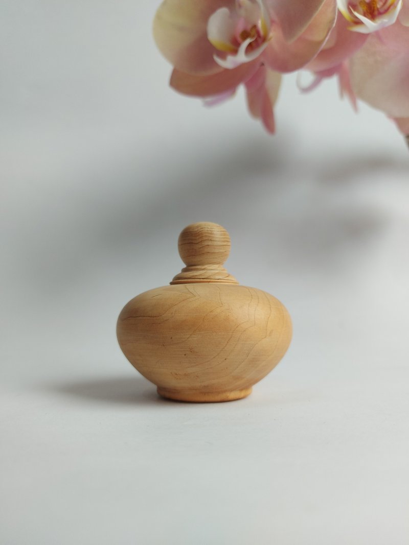 【檜木聚寶盆小品】台灣檜木 居家/辦公/開運聚財擺/ - 擺飾/家飾品 - 木頭 