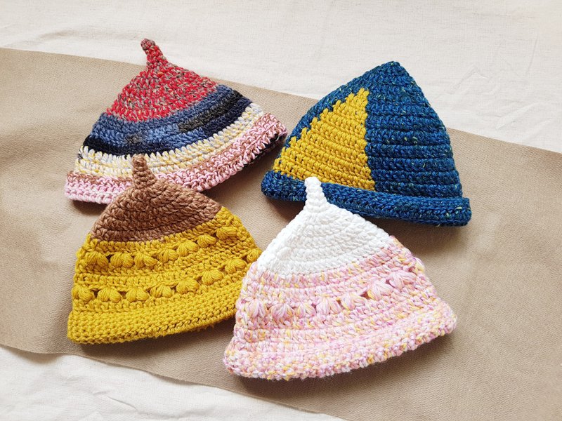 Customized chestnut hat - หมวก - ผ้าฝ้าย/ผ้าลินิน หลากหลายสี