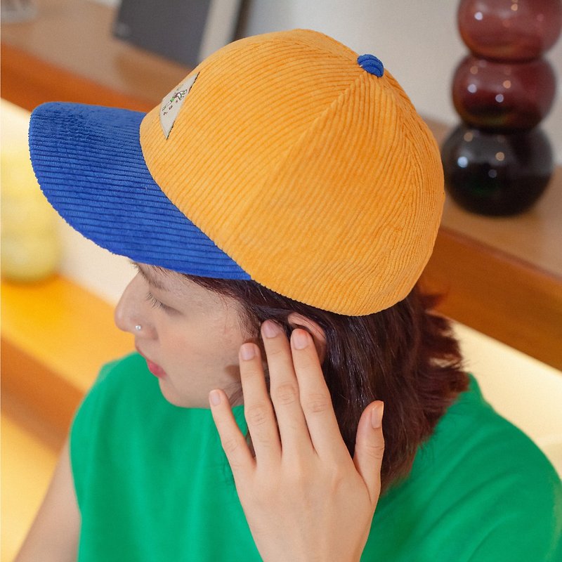 Jelly cap / Mustrad - 帽子 - 其他材質 卡其色