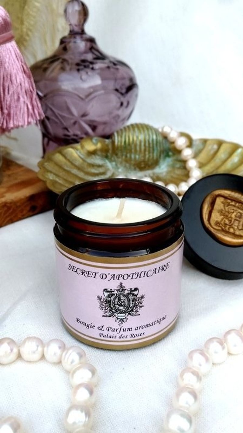 Secret d'Apothicaire Fragrance Candle - Rose 60ml - Fragrances - Wax 