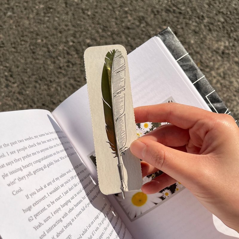 超扁平燙金書簽筆 6支裝 英國最佳禮物冠軍 英國IF文創 英國進口 - 書籤 - 紙 