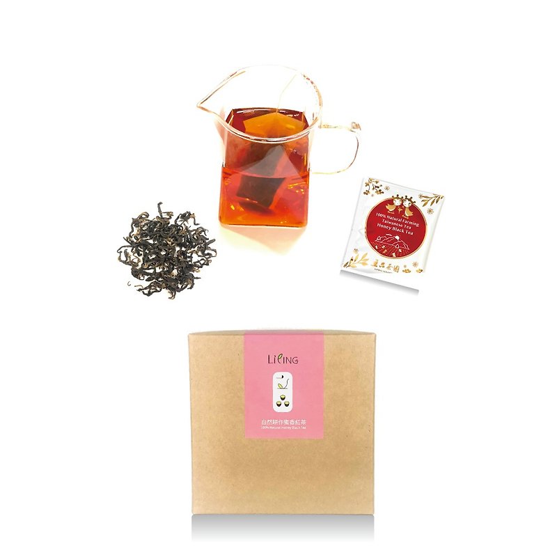 Pesticide-free top honey fragrant black tea 8 tea bags, peace of mind shipping SOP - Tea - Paper Red