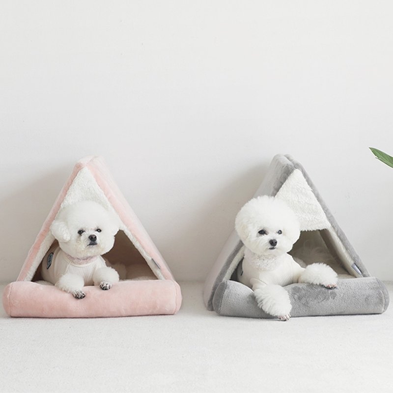 Ke Luo Warm Dog House - ที่นอนสัตว์ - เส้นใยสังเคราะห์ หลากหลายสี